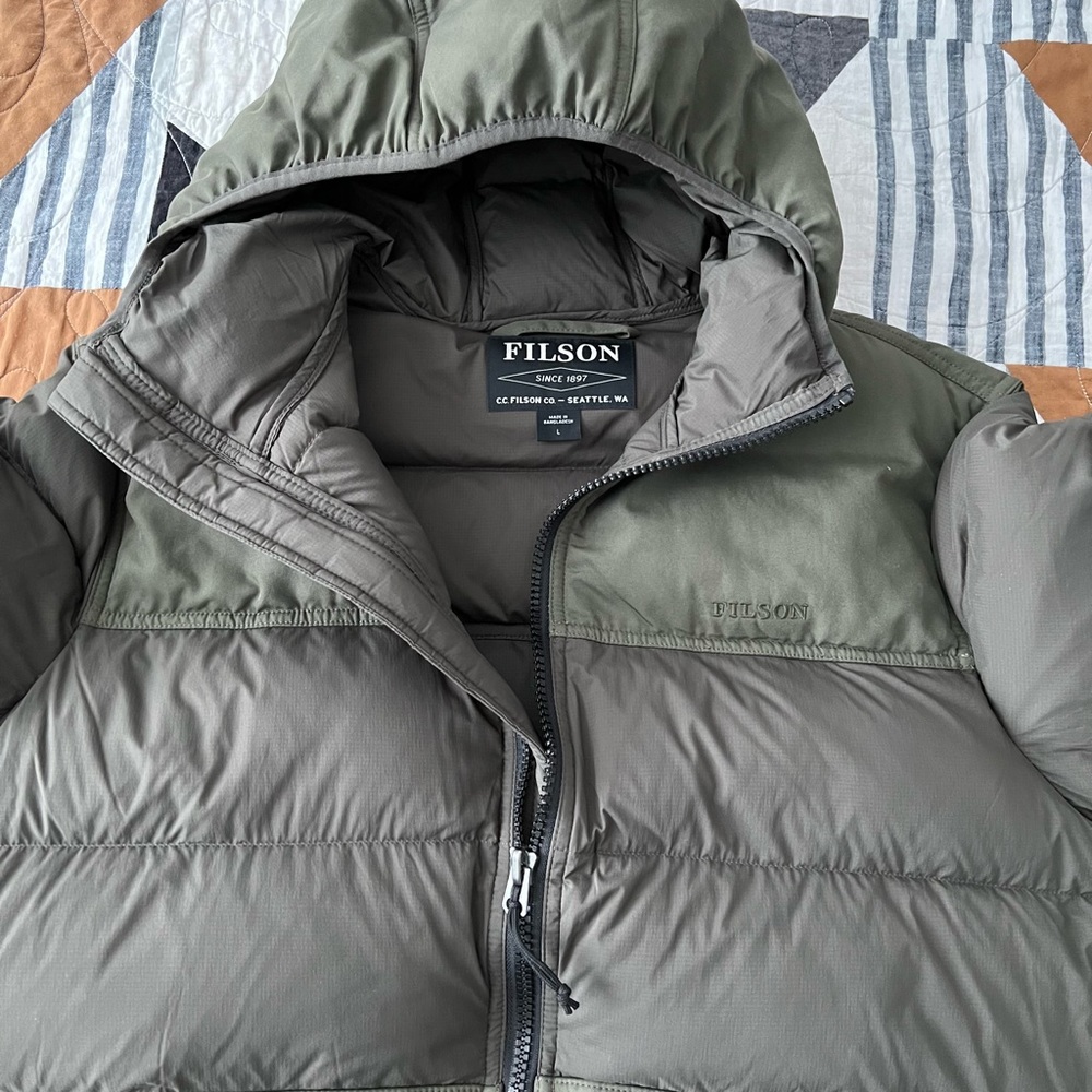 Filson down jacket